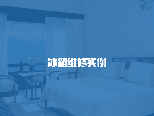 冰箱維修實例