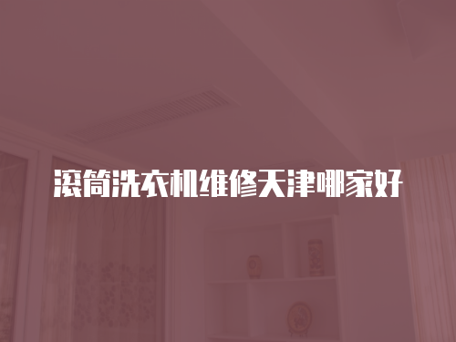 滾筒洗衣機維修天津哪家好