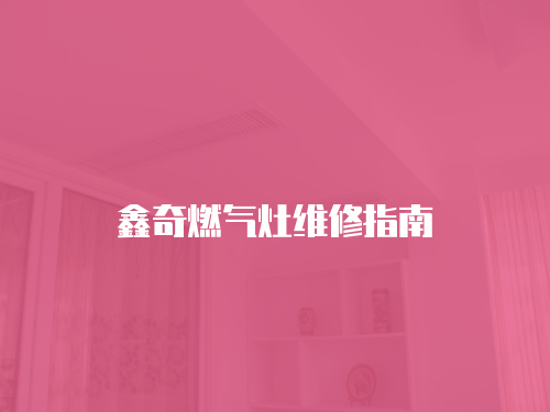 鑫奇燃?xì)庠罹S修指南