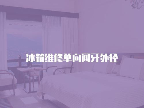 冰箱維修單向閥牙外徑