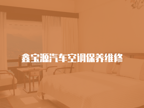鑫寶源汽車空調(diào)保養(yǎng)維修