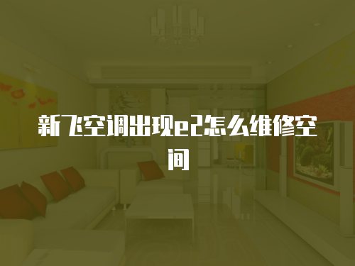 新飛空調出現e2怎么維修空間