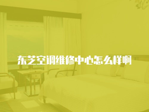 東芝空調(diào)維修中心怎么樣啊