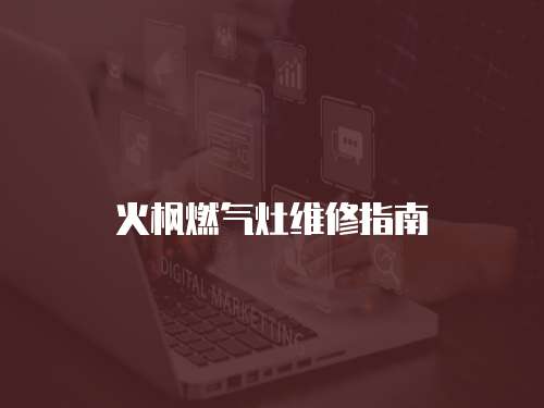 火楓燃?xì)庠罹S修指南