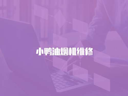 小鴨油煙機(jī)維修