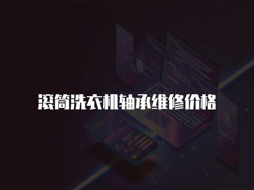 滾筒洗衣機軸承維修價格