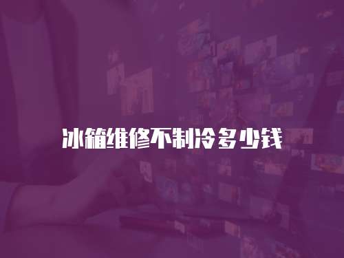 冰箱維修不制冷多少錢