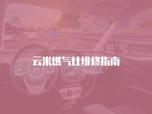 云米燃?xì)庠罹S修指南