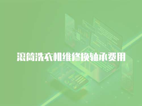 滾筒洗衣機(jī)維修換軸承費(fèi)用