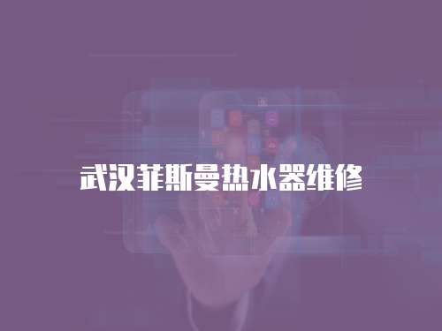 武漢菲斯曼熱水器維修