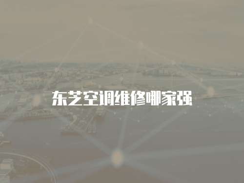 東芝空調(diào)維修哪家強(qiáng)