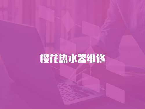 櫻花熱水器維修