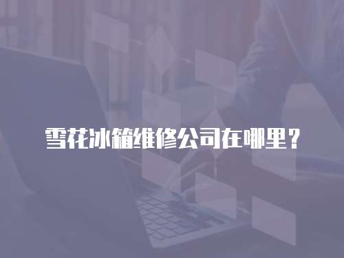雪花冰箱維修公司在哪里？