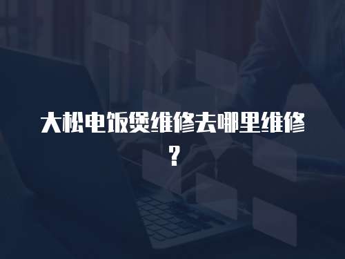 大松電飯煲維修去哪里維修？