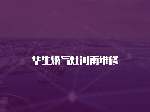 華生燃?xì)庠詈幽暇S修