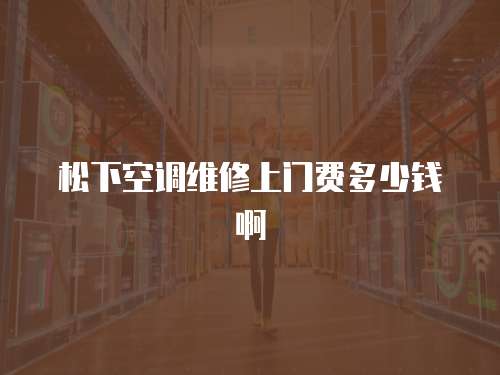 松下空調(diào)維修上門費(fèi)多少錢啊