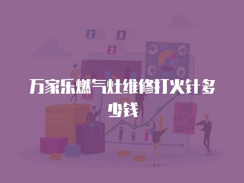 萬家樂燃氣灶維修打火針多少錢