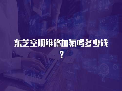 東芝空調維修加氟嗎多少錢？
