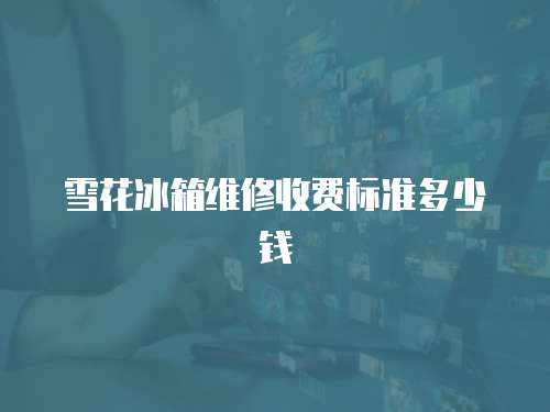 雪花冰箱維修收費(fèi)標(biāo)準(zhǔn)多少錢