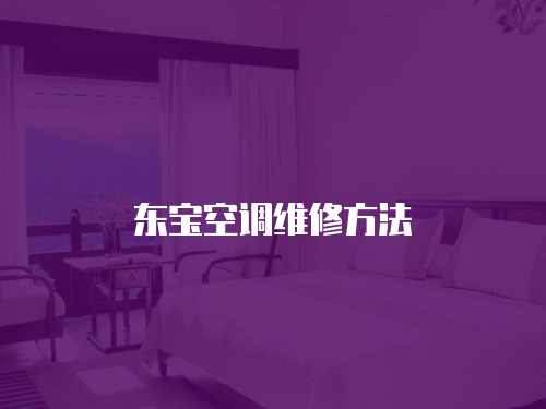 東寶空調(diào)維修方法