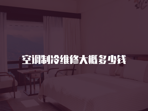 空調制冷維修大概多少錢