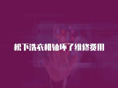 松下洗衣機(jī)軸壞了維修費(fèi)用
