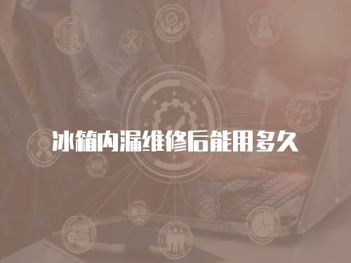 冰箱內漏維修后能用多久