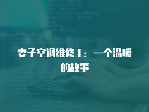 妻子空調(diào)維修工：一個(gè)溫暖的故事