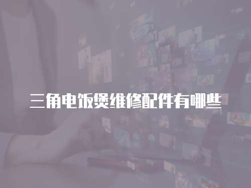 三角電飯煲維修配件有哪些