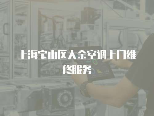 上海寶山區(qū)大金空調(diào)上門維修服務