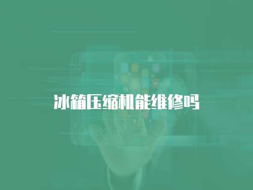 冰箱壓縮機(jī)能維修嗎