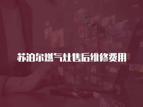 蘇泊爾燃?xì)庠钍酆缶S修費(fèi)用