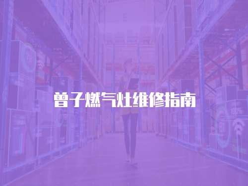 曾子燃氣灶維修指南