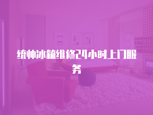 統(tǒng)帥冰箱維修24小時(shí)上門服務(wù)
