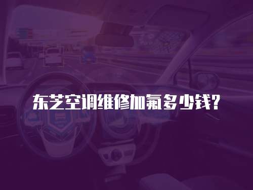 東芝空調維修加氟多少錢？