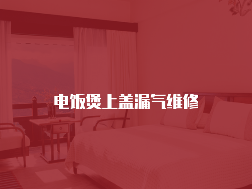 電飯煲上蓋漏氣維修