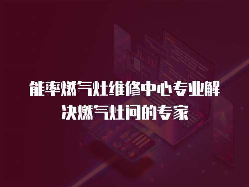 能率燃?xì)庠罹S修中心專業(yè)解決燃?xì)庠顔柕膶＜? class=
