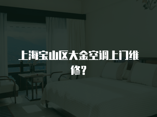 上海寶山區(qū)大金空調(diào)上門維修？