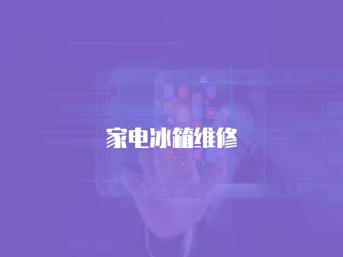 家電冰箱維修