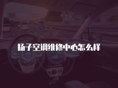 揚子空調維修中心怎么樣