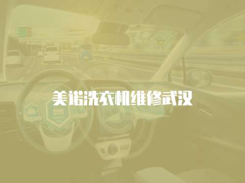 美諾洗衣機維修武漢