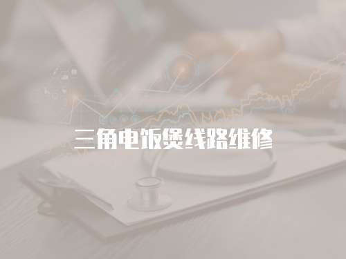 三角電飯煲線路維修
