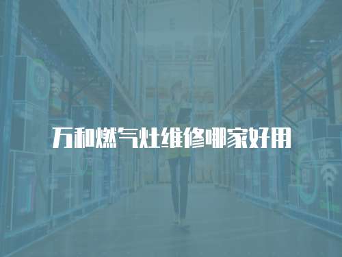 萬和燃氣灶維修哪家好用