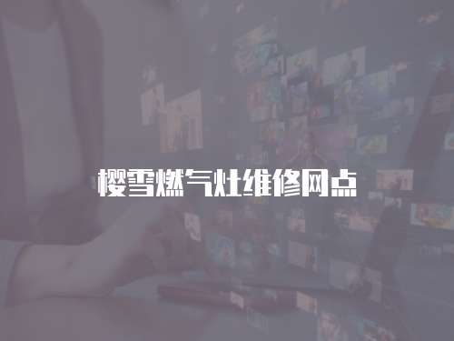 櫻雪燃氣灶維修網點