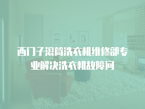 西門子滾筒洗衣機維修部專業(yè)解決洗衣機故障問