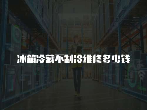冰箱冷藏不制冷維修多少錢