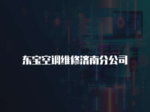 東寶空調(diào)維修濟南分公司