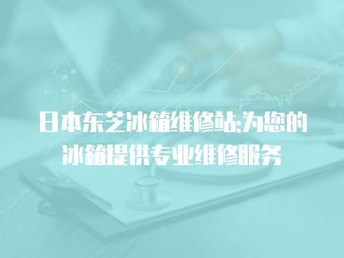 日本東芝冰箱維修站:為您的冰箱提供專業(yè)維修服務(wù)