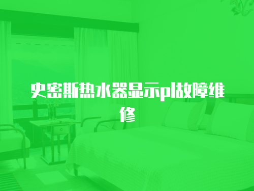 史密斯熱水器顯示pl故障維修