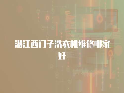湛江西門子洗衣機(jī)維修哪家好